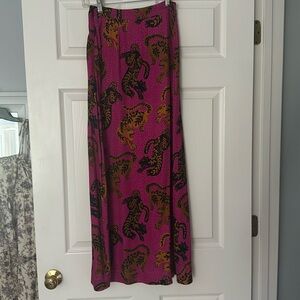 Farm rio wild leopards skirt xs